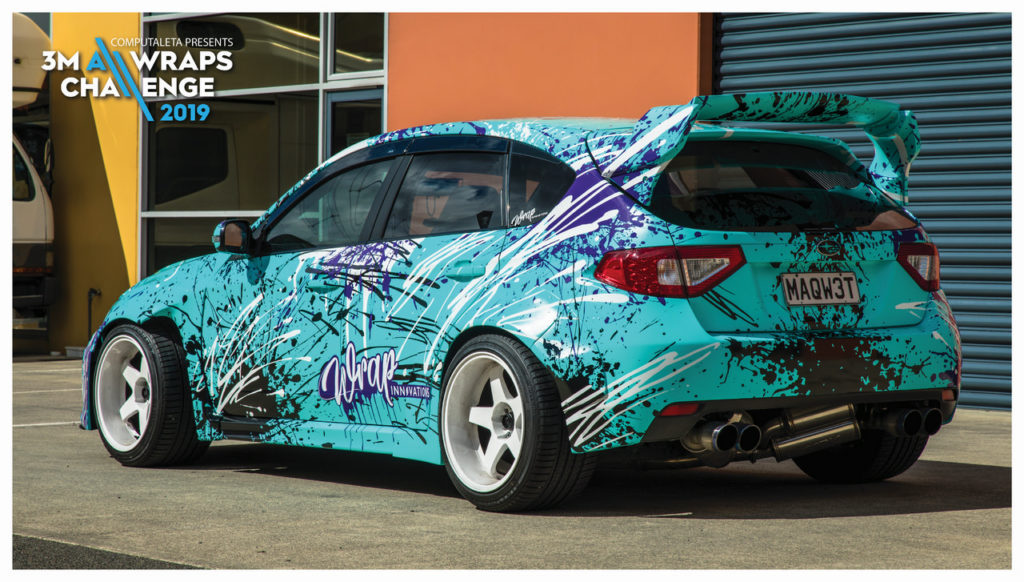 Final Wrap Done 1 01 copy 3M Custom Car Wrap Wellington 1 - Wrap Innovations - Car Wrap, Blackout, Window Tinting Specialist Wellington