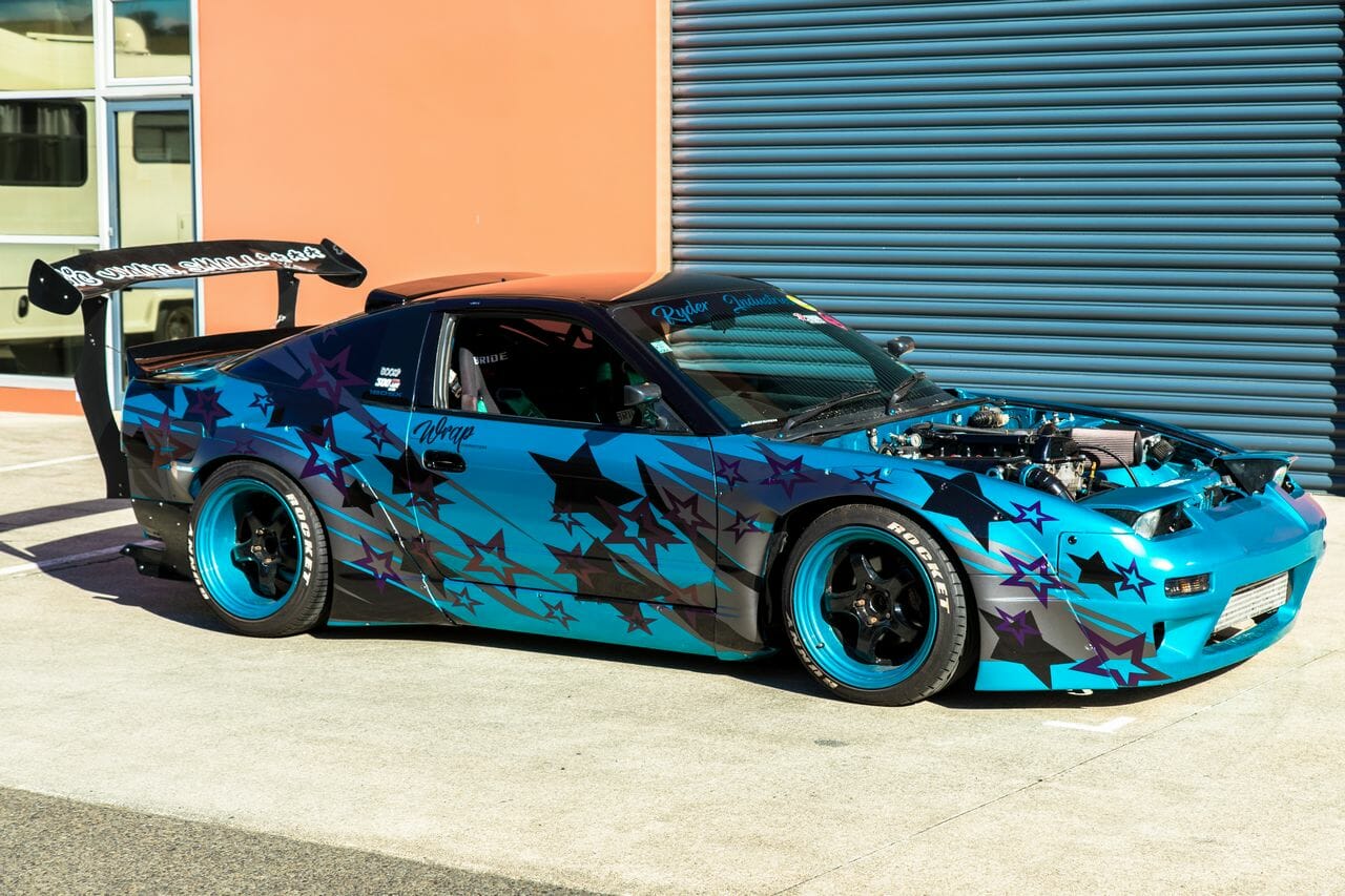 Nissan SX180 – Custom Graphic Overlays
