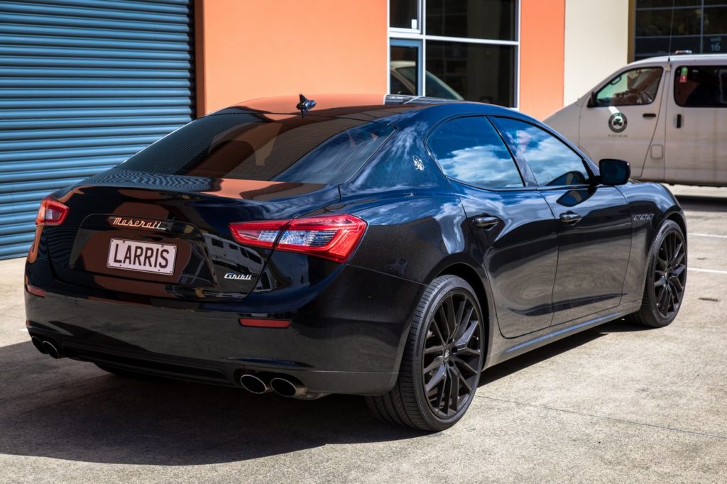 After Larris Maserati 34 copy 1 - Wrap Innovations - Car Wrap, Blackout, Window Tinting Specialist Wellington