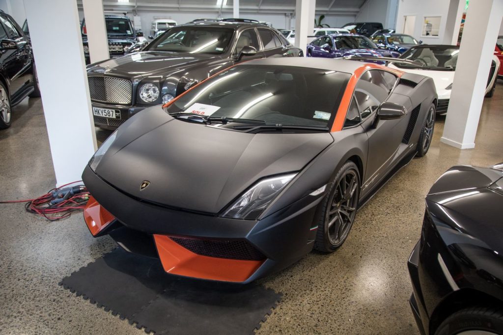 Before Lamborghini Gallardo Car Wrap Wellington 1 - Wrap Innovations - Car Wrap, Blackout, Window Tinting Specialist Wellington