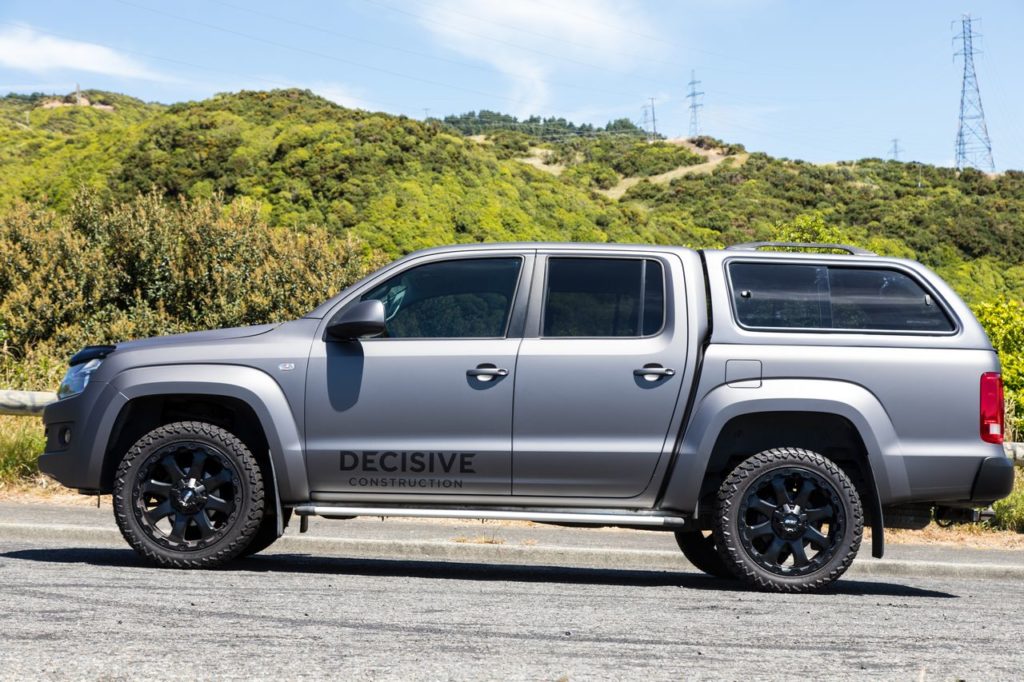VW Amarok Full Wrap Dechrome Tints 20 copy - Wrap Innovations - Car Wrap, Blackout, Window Tinting Specialist Wellington