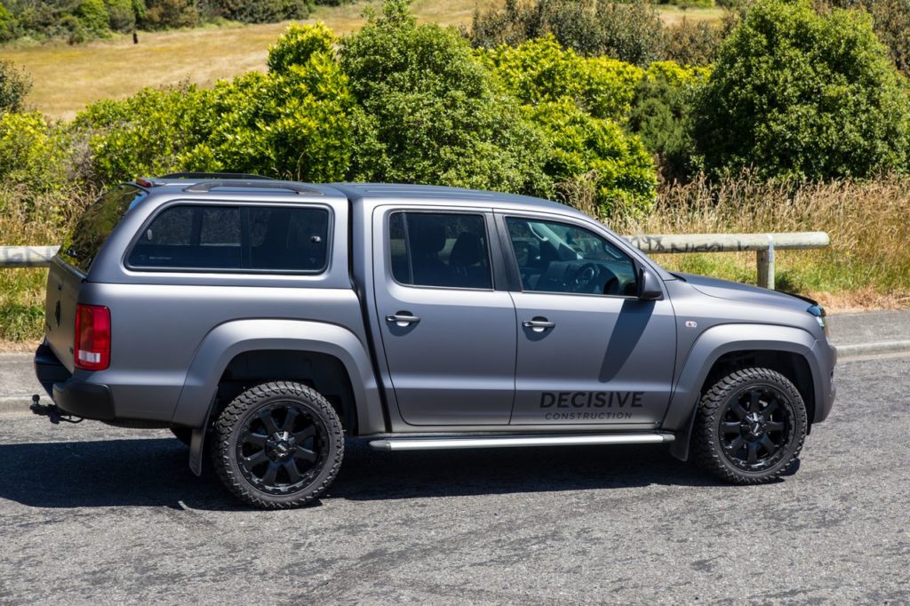 VW Amarok Full Wrap Dechrome Tints 76 copy - Wrap Innovations - Car Wrap, Blackout, Window Tinting Specialist Wellington