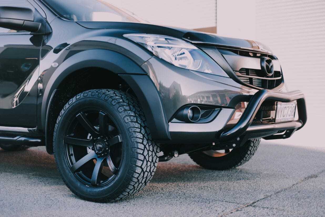 Wrap Innovations Gallery Mazda BT50 Blackout 2 - Wrap Innovations - Car Wrap, Blackout, Window Tinting Specialist Wellington