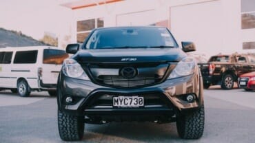 Wrap Innovations Gallery Mazda BT50 Blackout 3 - Wrap Innovations - Car Wrap, Blackout, Window Tinting Specialist Wellington